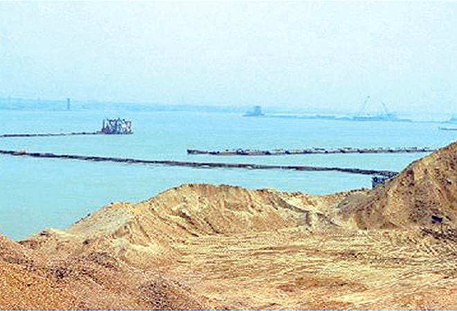 廣東省汕尾電廠(chǎng)疏浚工程